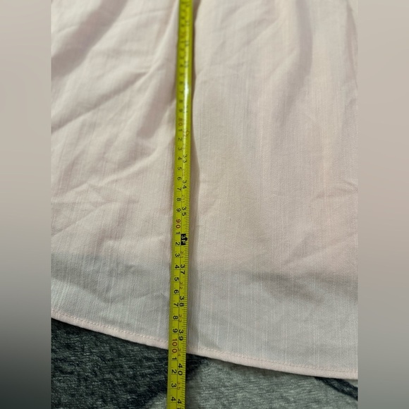 Women Dress Blue Rain Francesca’s Light Pink Textured Top Size 1X - Picture 11 of 13